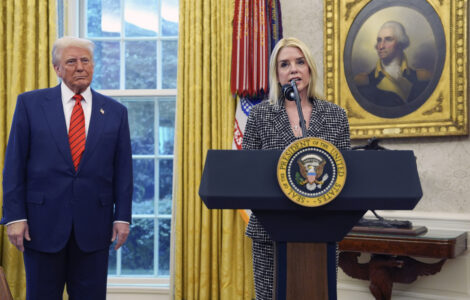 New Attorney General Pam Bondi orders review of Trump cases as she takes over the Justice Dept.